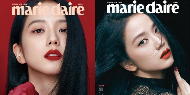 Jisoo Blackpink trên trang bìa ‘Marie Claire’ tháng 9, vẻ đẹp khác hẳn teaser ‘Pink Venom’