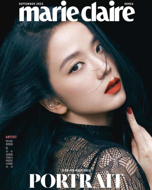 Blackpink, Jisoo, Jisoo Blackpink trên trang bìa Marie Claire, Pink Venom, Lisa