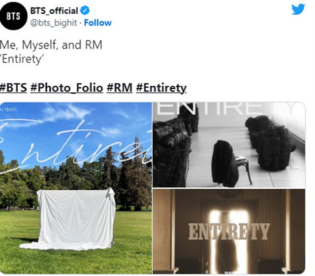 BTS, RM BTS, Me Myself and RM, Sách ảnh của RM BTS, V BTS, J-Hope, Jin, Tin bts