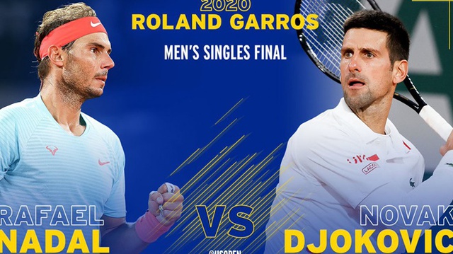 Lich thi dau Roland Garros, Djokovic vs Nadal, Chung kết Roland Garros, TTTV, truc tiep tennis, Djokovic đấu với Nadal, Nadal đấu với Djokovic, trực tiếp Djokovic Nadal