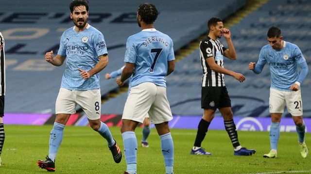 Ket qua bong da, Man City vs Newcastle, Kết quả Ngoại hạng Anh. BXH bóng đá Anh, Kết quả Man City vs Newcastle, video Man City vs Newcastle, Gundogan, Ferran Torres, Kqbd