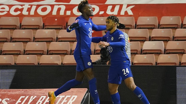 Barnsley 0-1 Chelsea: Abraham ghi bàn, Chelsea vào tứ kết cúp FA