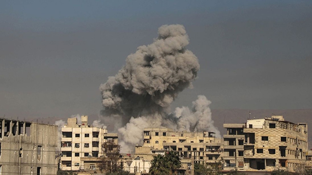 Mỹ tung ảnh vệ tinh chứng minh huỷ diệt nặng nề mục tiêu Syria