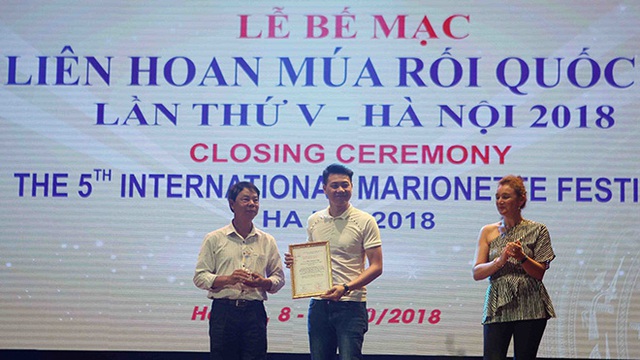 Nghệ sỹ Việt Nam giành nhiều giải thưởng ở ​Liên hoan múa rối quốc tế 2018