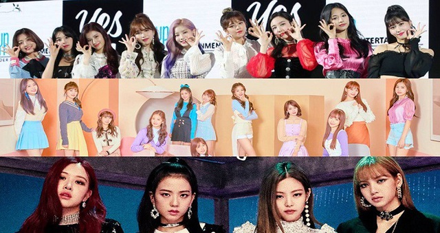 Blackpink, IZ*ONE, Twice, nhóm nữ Kpop, doanh số album 2020, Jennie, Jisoo, Lisa, rosé, Mina, Sana, Tzuyu, Nayeon, Momo, Jihyo, Dahyun, Sakura, Wonyoung, yujin