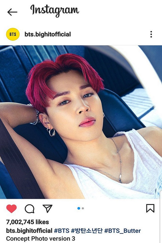 BTS, Jimin, BTS tin tức, BTS 2021, Jimin BTS, BTS kỷ lục, BTS Instagram, BTS tài khoản chính thức, vua mạng xã hội jimin bts, jimin concept photo, BTS Jimin ảnh đẹp