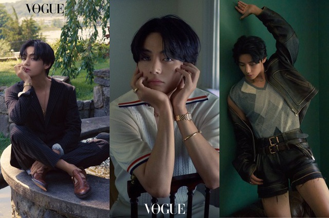 BTS, Blackpink, V BTS, kim taehyung, v bts vogue korea, gdragon, big bang, nct jaemin, nct taeyong, exo, exo baekhyun, lisa blackpink, rosé blackpink, blackpink tạp chí