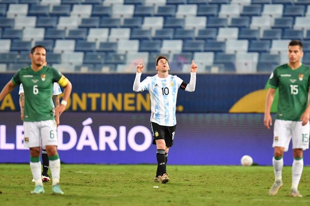 Kết quả bóng đá, ket qua vòng loại World Cup 2022 Nam Mỹ, Argentina 3-0 Bolivia, Messi, messi lập hat-trick, bảng xếp hạng bóng đá vòng loại World Cup 2022 nam mỹ