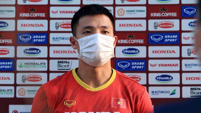 Trung vệ Bùi Tiến Dũng: ‘Bảng đấu ở AFF Cup 2020 quen thuộc nhưng khó khăn’