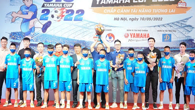 37 đội bóng dự giải bóng đá U13 toàn quốc Yamaha Cup 2022