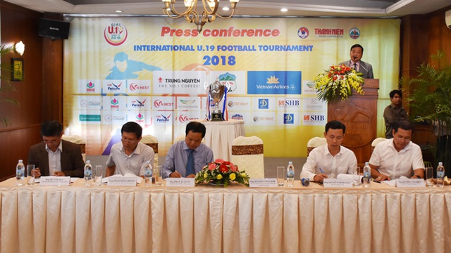 Gia Lai đăng cai tổ chức giải bóng đá U19 quốc tế 2018