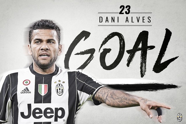 Với Alves, Juventus đã biến Monaco chỉ là một 'kẻ tầm thường' ở Champions League