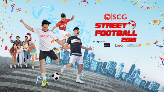 Khởi tranh giải bóng đá đường phố SCG Street Football 2018