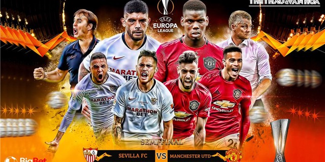 Lịch thi đấu bán kết cúp C2: Sevilla vs MU, Inter Milan vs Shakhtar Donestk