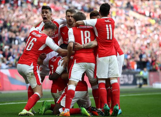 Arsenal 2-1 Man City FA Cup