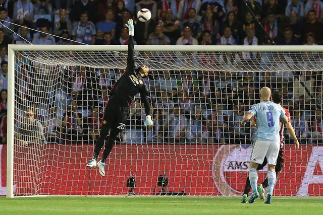 Sergio Romero Celta Vigo 0-1 Man United