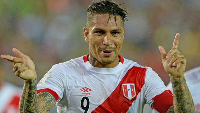 SỐC: Đội trưởng, chân sút số 1 của Peru bị cấm dự World Cup 2018