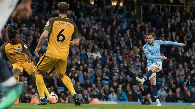 Man City lập liền 3 kỷ lục sau trận thắng Brighton