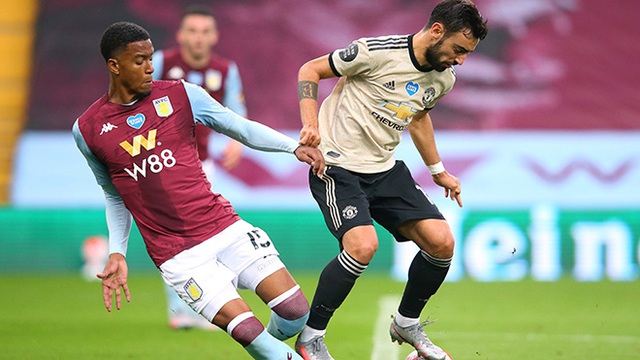 Aston Villa 0-3 MU: Bruno Fernandes bị tố ăn vạ, MU cân bằng kỷ lục… penalty