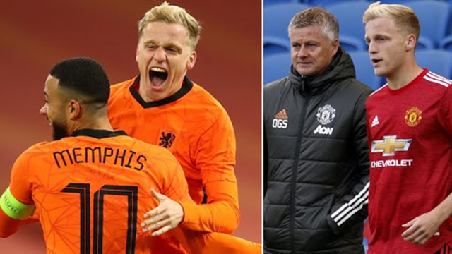 MU: Van de Beek sẽ đá chính ở vị trí mới?