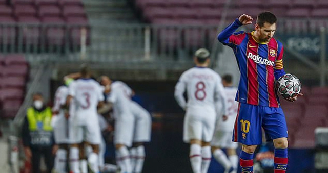 Barcelona 1-4 PSG, Barcelona-PSG, Messi, Kết quả Barcelona vs PSG, Kết quả bóng đá Champions League, Video clip bàn thắng Barca, kết quả cúp C1, Barcelona, PSG, Mbappe