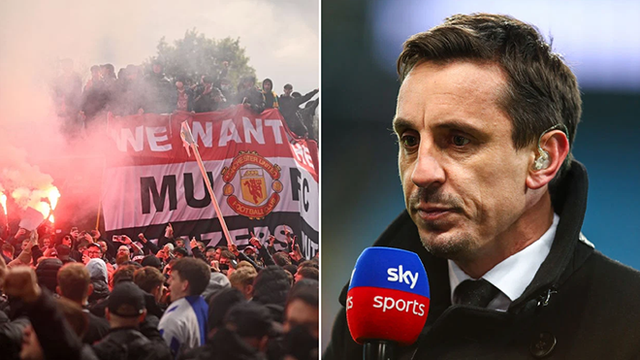 MU: Vì sao Gary Neville tiên phong chống đối Super League, đòi chủ Mỹ bán MU?