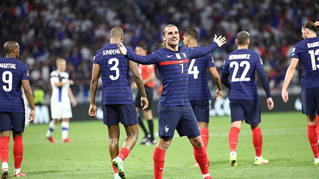 Vòng loại World Cup 2022: Griezmann ghi cú đúp cho Pháp, Depay lập hat-trick giúp Hà Lan lên đầu