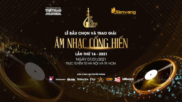 Danh sách Đề cử Giải thưởng Âm nhạc Cống hiến