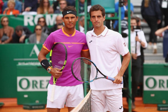 Đánh baikj Albert Ramos-Vinolas, Nadal lần thứ 10 vô địch tại Monte Carlo