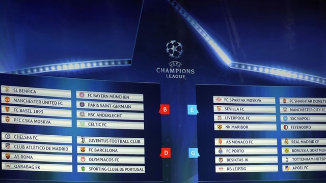 Với Real Madrid, Dortmund và Tottenham, bảng H sẽ là 'bảng tử thần' ở Champions League