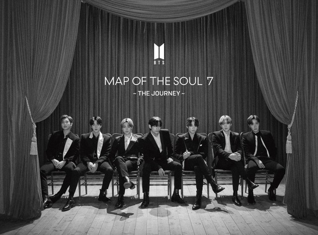 bìa Map of the soul 7 Journey, album tiếng nhật thứ tư của BTS, BTS đạo Bigbang