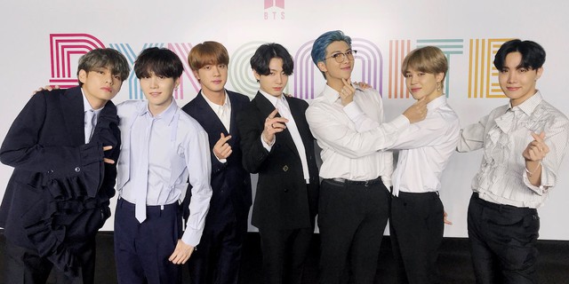 BTS, BTS ẵm giải Siêu sao nóng nhất hè của MTV, BTS là Siêu sao nóng nhất, Dynamite, MTV, Hottest Summer Superstar