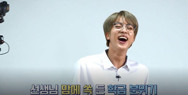 BTS, Jin BTS, Học trò BTS quậy tanh bành, thầy giáo Jin còn cao tay hơn, các quy tắc của Jin, tập 112 của Run BTS, thầy giáo Jin,Jungkook, Jimin, RM, Suga, J-Hope, V