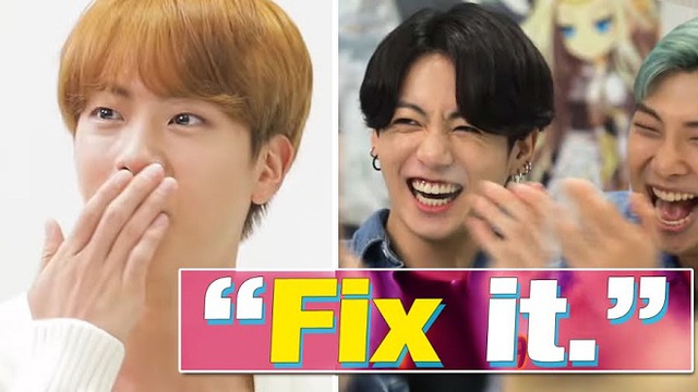 Jin BTS gặp thần tượng, phút trước bối rối phút sau đã ‘trở mặt’ thế này