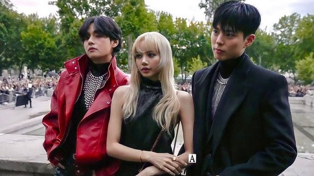 V BTS ngáp dài hộ tống Lisa Blackpink đi tiệc đêm, ‘nịnh’ sao nữ quốc tế