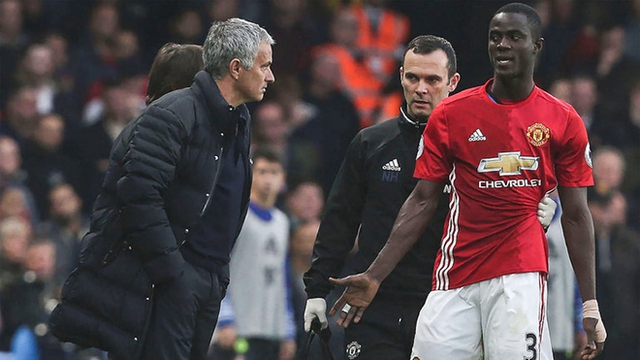 M.U có thể mất Eric Bailly đến hết mùa, Mourinho vẫn lạc quan