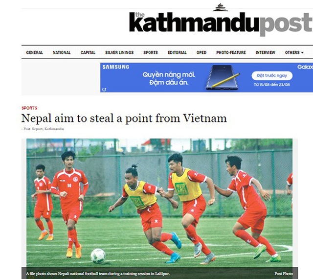 U23 Việt Nam, U23 Nepal, ASIAD