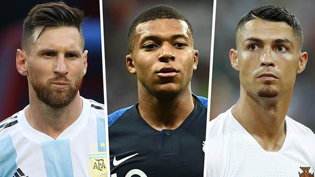 Không phải Neymar hay Griezmann, Mbappe sẽ chấm dứt kỷ nguyên Messi - Ronaldo