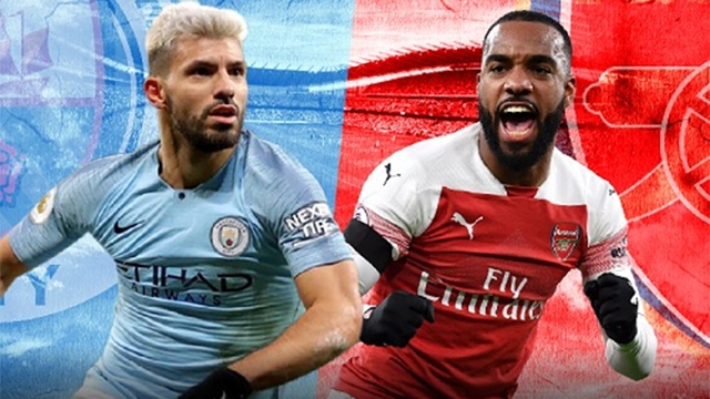 Ngoại hạng Anh ngày 3/2: Man City đại chiến Arsenal. M.U vượt mặt Pháo thủ