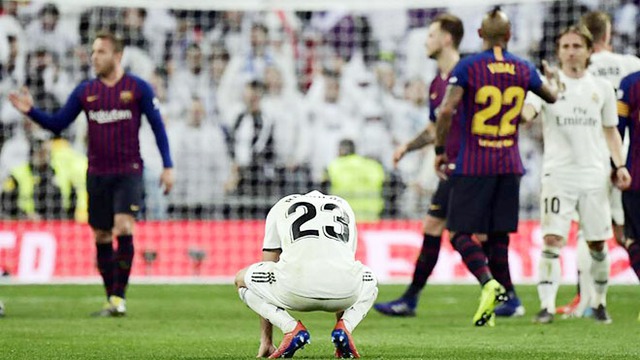 Tây Ban Nha vòng 26: Real Madrid thêm một lần nuốt hận trước Barca