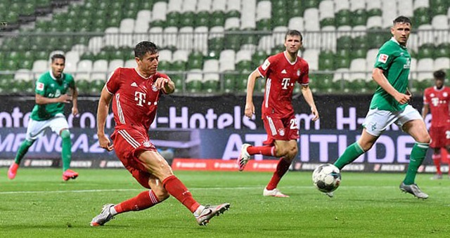 Ket qua bong da, Bremen vs Bayern, Bayern vô địch Bundesliga, Lewandowski, Kqbd, video Bremen vs Bayern, kết quả bóng đá Đức, kết quả Bundesliga, kết quả bóng đá, bong da