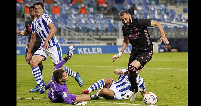 Ket qua bong da, Sociedad vs Real Madrid, Real Sociedad 0-0 Real Madrid, BXH La Liga, kết quả bóng đá La Liga vòng 2, kết quả Real Sociedad đấu với Real Madrid, kqbd