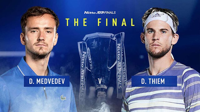 Video clip highlights Medvedev vs Thiem. Kết quả chung kết ATP Finals 2020