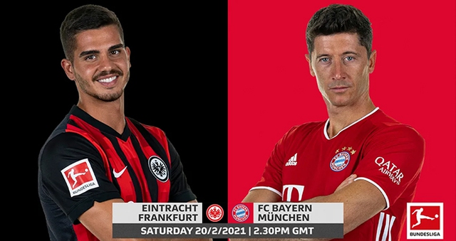 Frankfurt vs Bayern Munich, lịch thi đấu bóng đá, trực tiếp bóng đá, Bundesliga