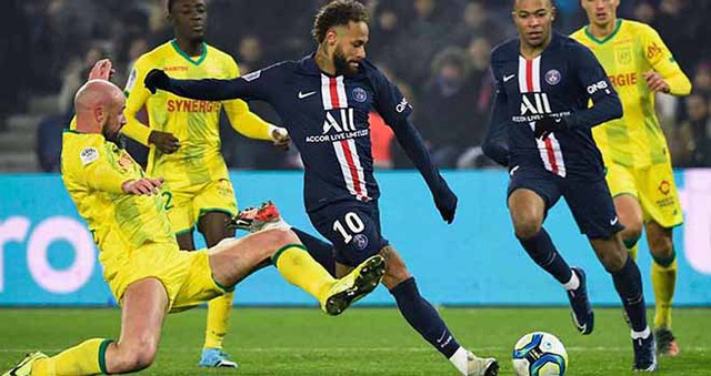 PSG vs Nantes, lịch thi đấu bóng đá, trực tiếp bóng đá