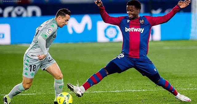 Real Betis vs Levante, trực tiếp bóng đá, lịch thi đấu bóng đá, BĐTV