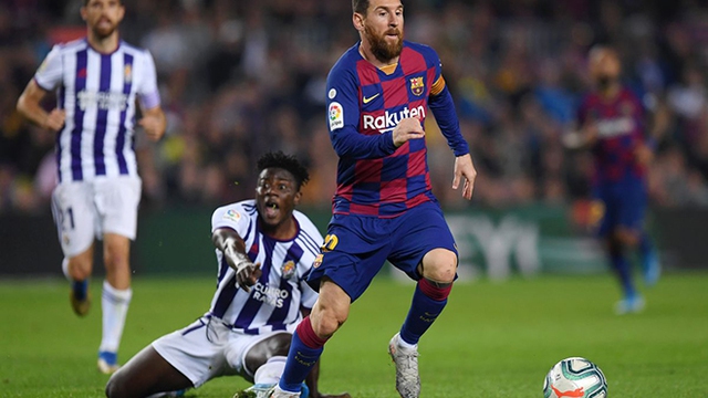 Lịch thi đấu bóng đá hôm nay. Trực tiếp Barcelona vs Valladolid. BĐTV, SCTV17