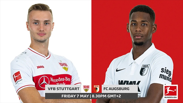 Stuttgart vs Augsburg, lịch thi đấu bóng đá, trực tiếp bóng đá