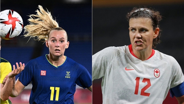 VTV5 trực tiếp bóng đá nữ Thụy Điển vs Canada, Olympic 2021 (19h00 hôm nay)