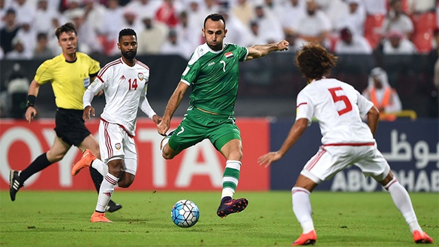 Link xem trực tiếp bóng đá Iraq vs UAE, World Cup 2022 (00h00, 25/3)